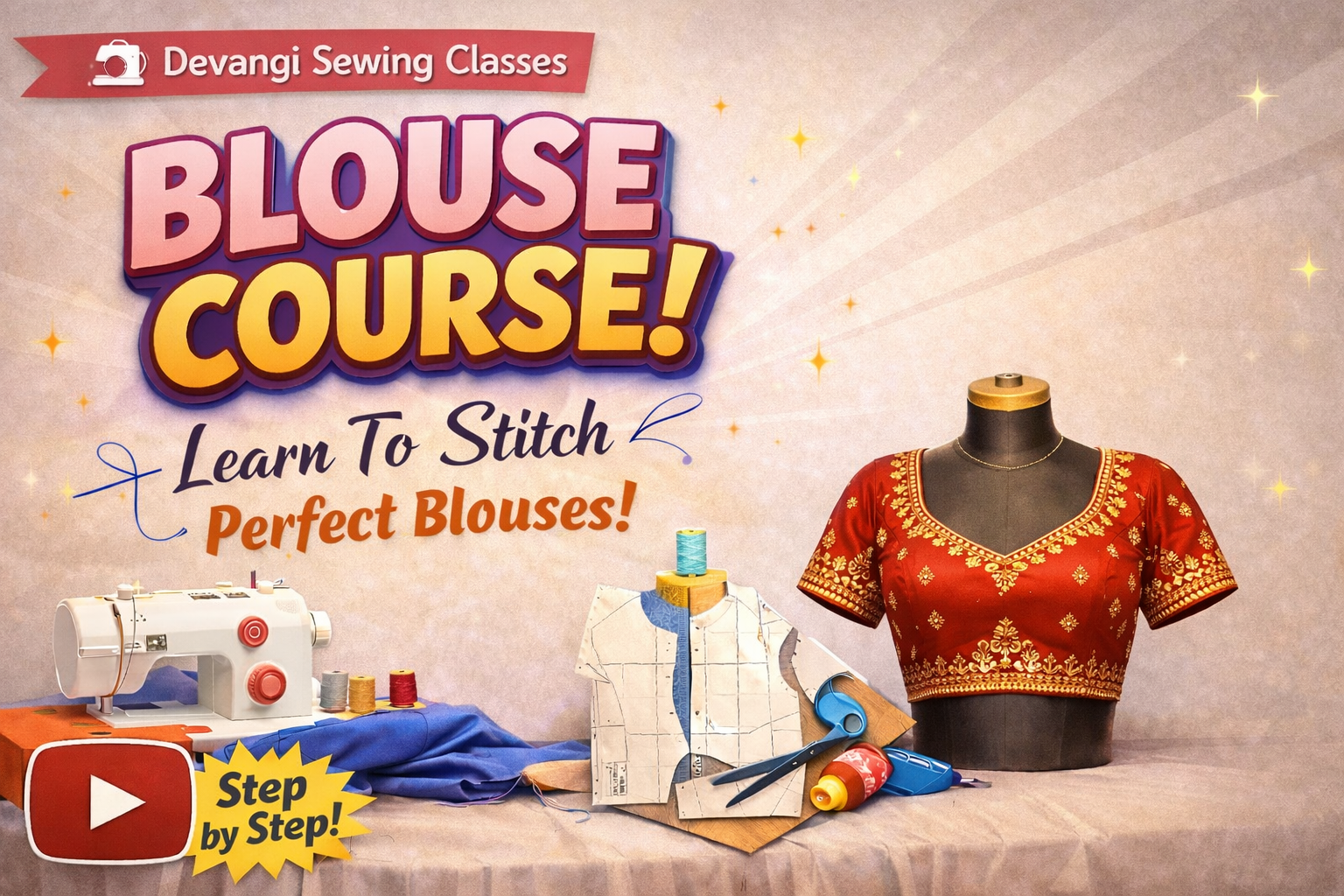 Blouse Stitching Course – Level 2 (Advanced)